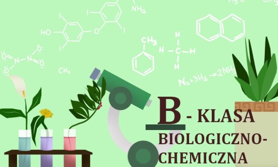 obrazek tematyczny związany z profilem klasy biologiczno chemicznej