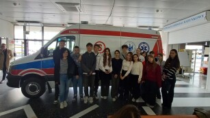 Uczniowie w CSM w Lublinie